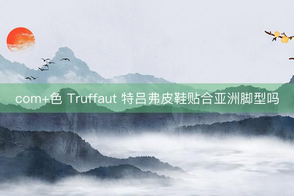 com+色 Truffaut 特吕弗皮鞋贴合亚洲脚型吗